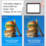 PULUZ PU4116 Studio Light Video Photo Light 116 LEDs 12W 3300-5600K Dimmable with Remote Control