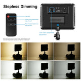 PULUZ PU4116 Studio Light Video Photo Light 116 LEDs 12W 3300-5600K Dimmable with Remote Control