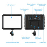 PULUZ PU4116 Studio Light Video Photo Light 116 LEDs 12W 3300-5600K Dimmable with Remote Control