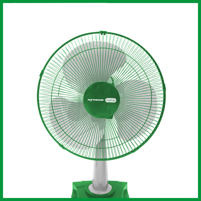 XTREME HOME 16-inches Desk Fan 3-Speed Levels Thermally Fuse Protected High Performance Motor Adjustable Tilting Head Oscillation Function