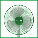 XTREME HOME 16-inches Desk Fan 3-Speed Levels Thermally Fuse Protected High Performance Motor Adjustable Tilting Head Oscillation Function