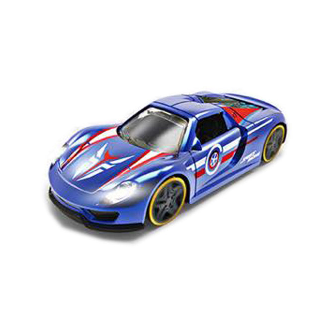 Alloy Cast 1:64 Scale Collectible Construction Vehicle Truck and Heroes Sport Cars Toy for Kids