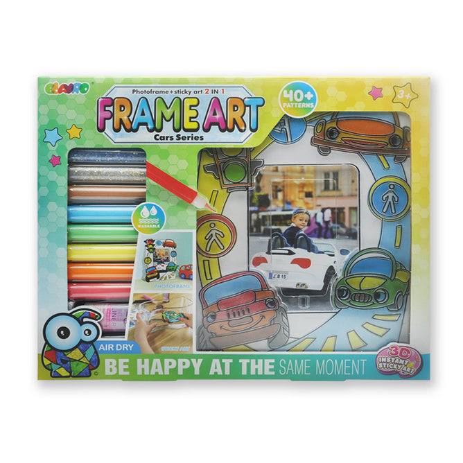 Mash Window Art and Sticky Suncatcher Double Craft Kit for Kids 2 in 1