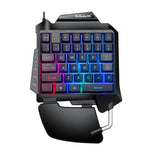 35 Keys One-Handed Keyboard Mouse Converter Combo for Smartphone PC PUBG Mobile Game Accessories