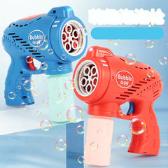 Leak-Proof Design Space Bubble Gun Toy Set electric bubble gun bubble machine for kids (Battery Operated)