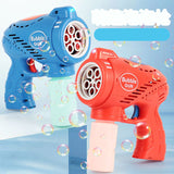 Leak-Proof Design Space Bubble Gun Toy Set electric bubble gun bubble machine for kids (Battery Operated)