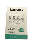 50Pcs 28g Lancet Universal Design Needles Soft Blood Glucose Medical Collecting Diabetes Testing