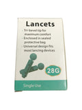 50Pcs 28g Lancet Universal Design Needles Soft Blood Glucose Medical Collecting Diabetes Testing
