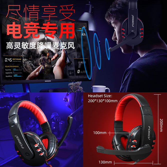 Forev FV-Q809 104-Keys 4 in 1 Gaming Combo Pack Gaming Gear RGB Backlit Gaming Keyboard