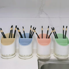 Kitchen Utensils Removable Draining Rack Chopsticks Knives and Fork Holder