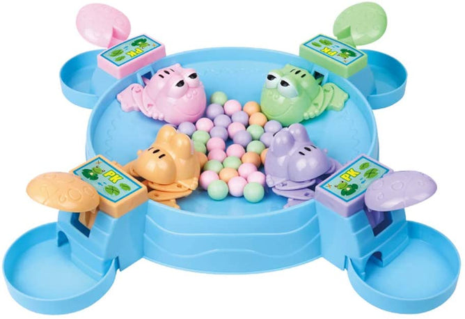 PEA Swallowing Frog Beads Kids Board Strategy Games Toy Family Competitive Interactive Stress Relief Toy