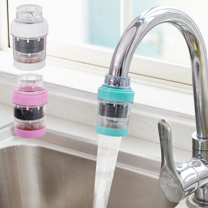 Faucet Medical Stone Filter Flower Sprinkler Kitchen Faucet Splash proof Nozzle Extension Water Saver for Kitchen Accessories