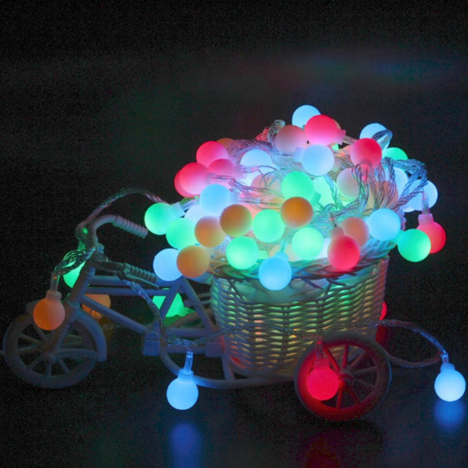 LED Lights Round Ball Lighting Lamp  Holiday Wedding Christmas  Decoration Waterproof Outdoor Garden