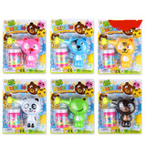 Cartoon Bubbles Gun Toy With Different Fun Character design toys best gift For Kids