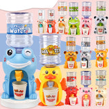 Cute Mini Water Dispenser for Juice Milk cup Drinking Fountain Simulation Kitchen Kids Toy