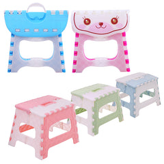 Plastic Folding Stools Thicken Step Portable Child Stools Outdoor Fishing Sitting Sports Home Convenient for Kids