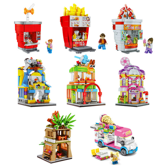 Play Set Mini Block World Kids Collectible Series Toys best gift  for Kids