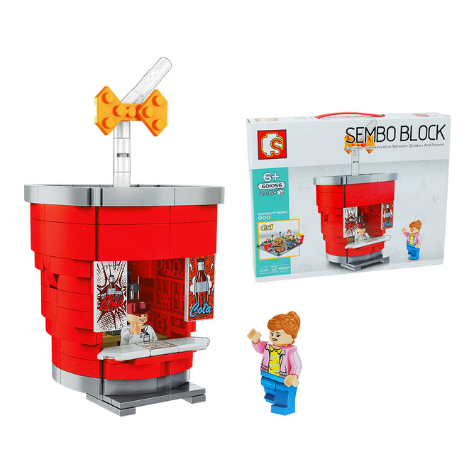 Play Set Mini Block World Kids Collectible Series Toys best gift  for Kids