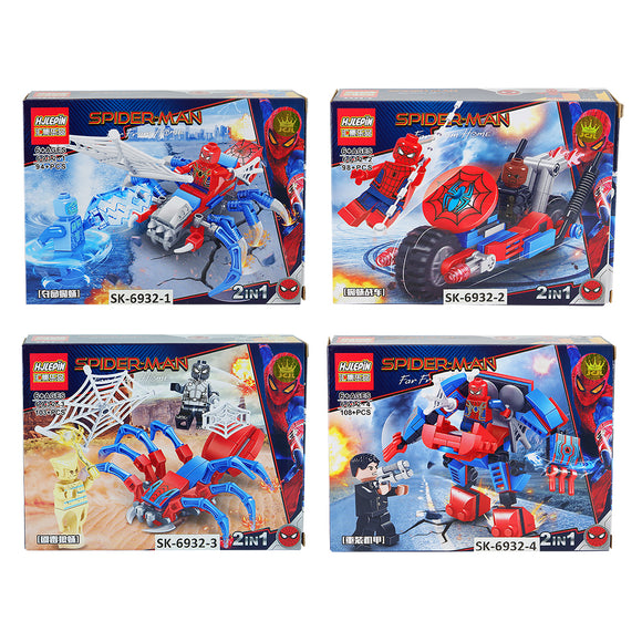 Heroes 2 in 1 Building Mini Block Collectible Series Toys Best gift for Kids