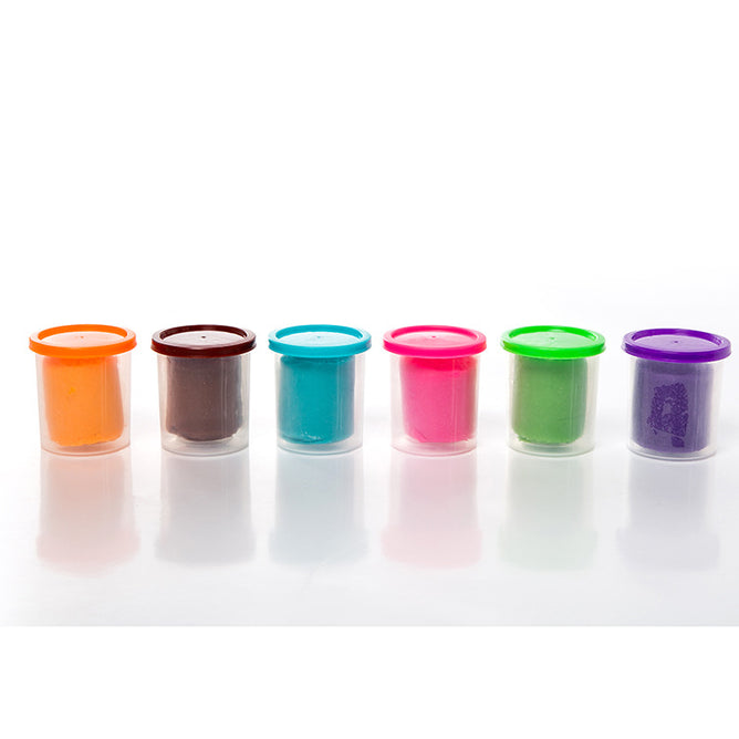 Multi-Color Clay Dough 6 in 1 Play Set Random Colors Children Toys best Gift for Kids