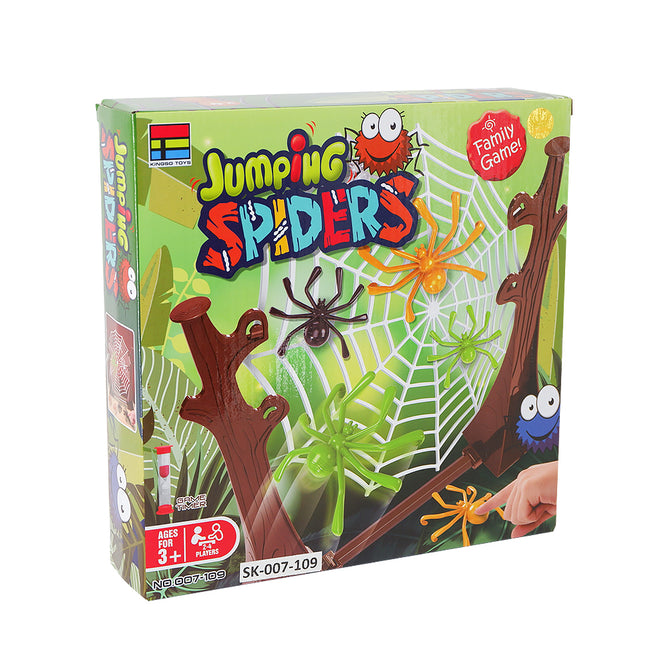 Early Learning Jumping Spiders Kids Friends and Family Game for 2-4 Players
