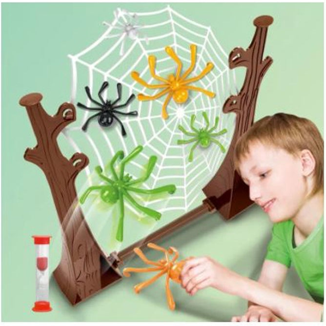 Early Learning Jumping Spiders Kids Friends and Family Game for 2-4 Players