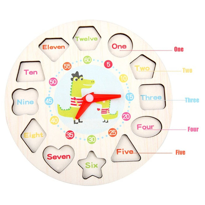 Wooden Educational Toys Shape Puzzle Color Geometric Board Jigsaw Blocks Best Gift Toys for Kids