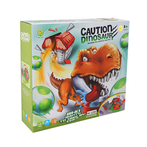 Caution Dinosaur Family and Friends Board Game Multi Player Fun Toys for Kids