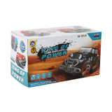 Battery Operated Transformable Robot to Bump and Go Car with Light and Sound Toys for Kids