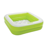 Intex Square Inflatable Swimming Pool for Kids Fun Outdoor Water Fun Summer Party