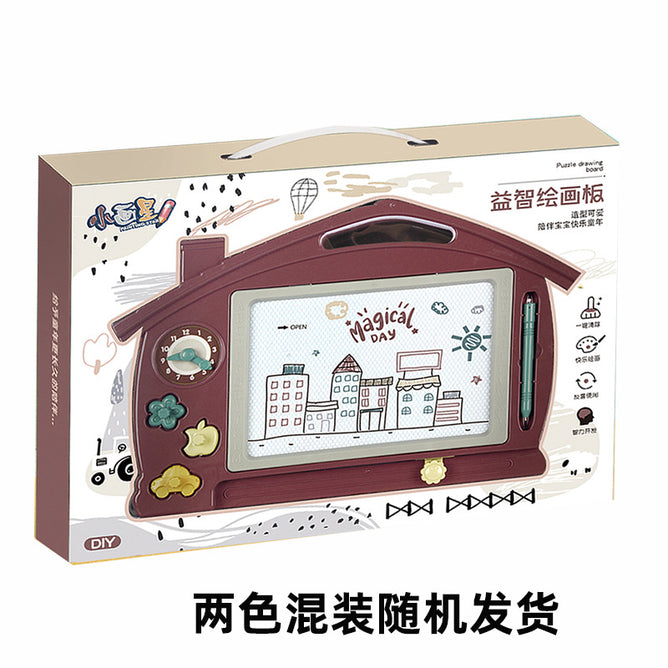 Early Learning Magnetic Puzzle Drawing Board for Children Educational Toys