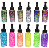 Washable Confetti Glitter Gel Art Materials, Great to Decorate Card for gift & craft Project