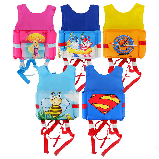 Cartoon Character Life Vest Jacket for Outdoor Water Sports Like Swimming Floating Surfing for Kids