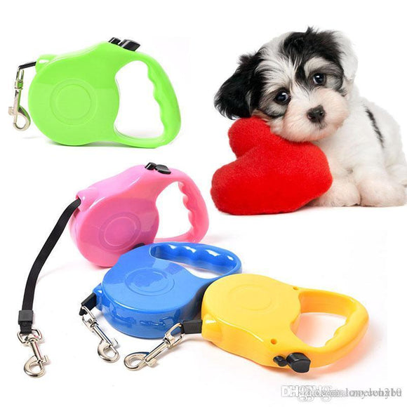 3m Retractable Dog Leash Training Puppy Automatic Extending Rope Walking For Small Medium Dogs
