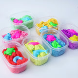 280ML Soft Cotton Magic Sand Cute Beach toy with Container for Children Toys