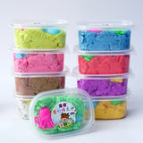 280ML Soft Cotton Magic Sand Cute Beach toy with Container for Children Toys