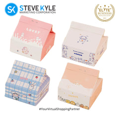 Creative Removable Cute Milk Carton Box Sticky Note Set for Home Office & School