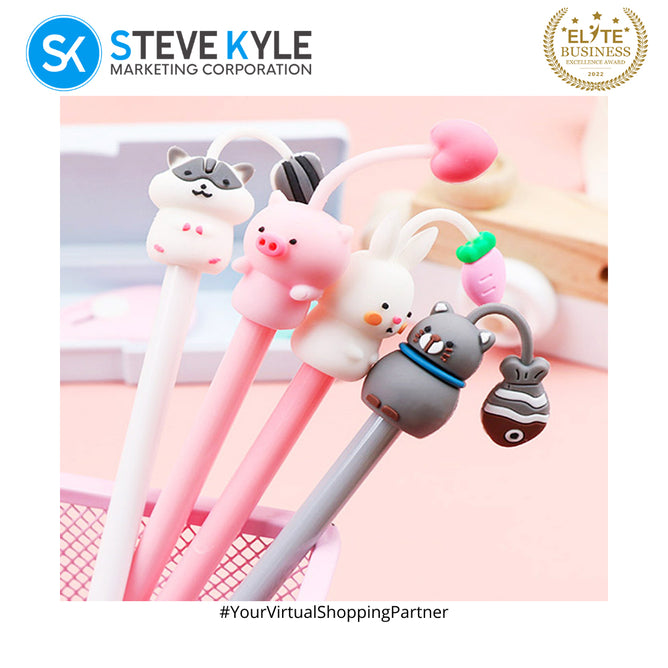 Korean Creative Cute Pet Design Gel Pen for Student School & Office Supply