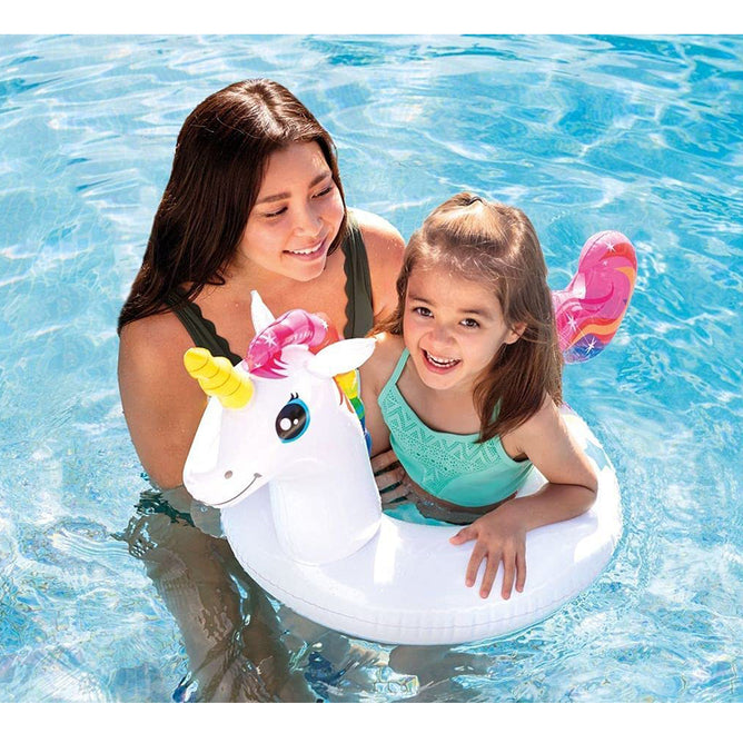 Intex Inflatable Animal Shapes Floating Swim Ring for Kids Outdoor Fun