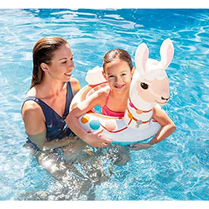 Intex Inflatable Animal Shapes Floating Swim Ring for Kids Outdoor Fun