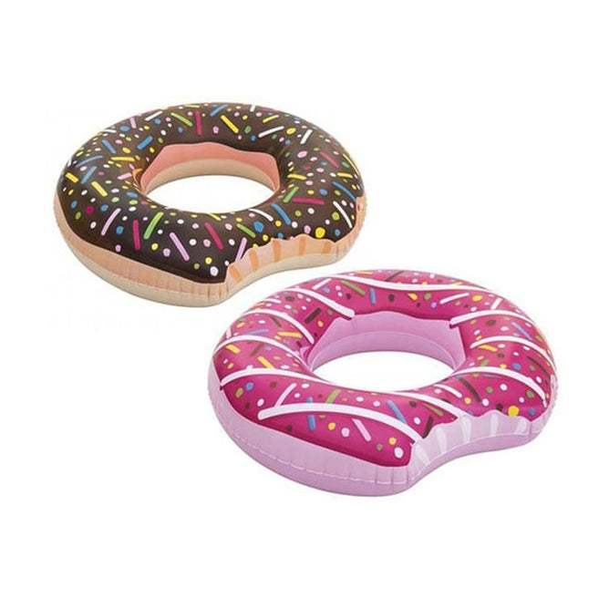 Bestway 36118 Inflatable Classic Donut-Shaped Swimming Ring Pool Float