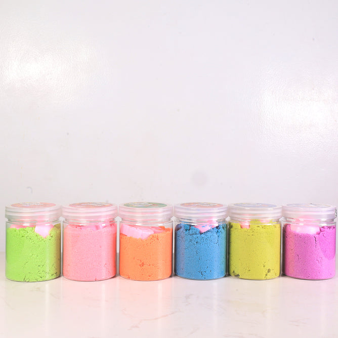 Soft Cotton Magic Sand Cute Beach toy with Container for Children Toys