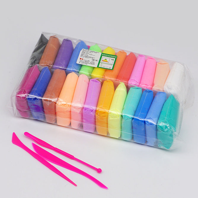 Color Handmade 3D Clay with Tools, Lightweight Clay for Arts and Crafts