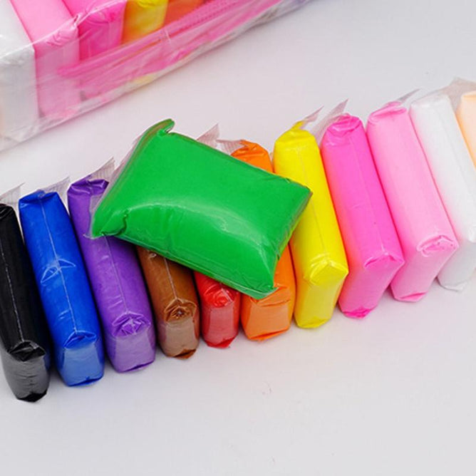 Color Handmade 3D Clay with Tools, Lightweight Clay for Arts and Crafts
