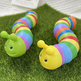 Decompression Slug Colorful Snail Transform Caterpillar Fidget Toys