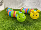 Decompression Slug Colorful Snail Transform Caterpillar Fidget Toys