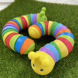 Decompression Slug Colorful Snail Transform Caterpillar Fidget Toys