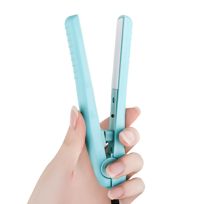 Portable 2-in-1 Mini Hair Straightener and Curler