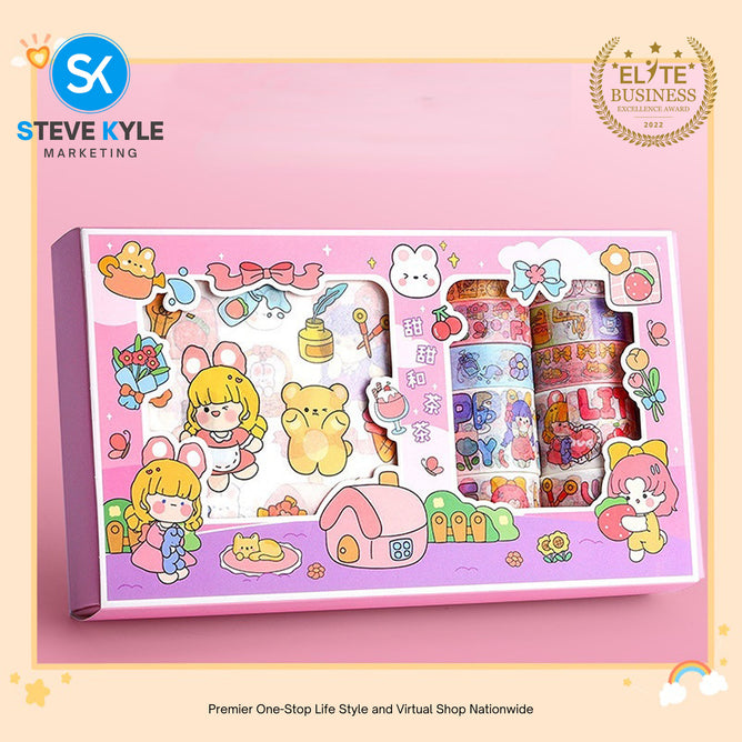 Cute Notebook Tape Set DIY Series