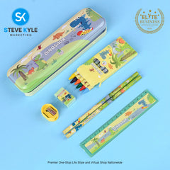 Perfect Stationery Gift 6n1 Cute Cartoon Character Design